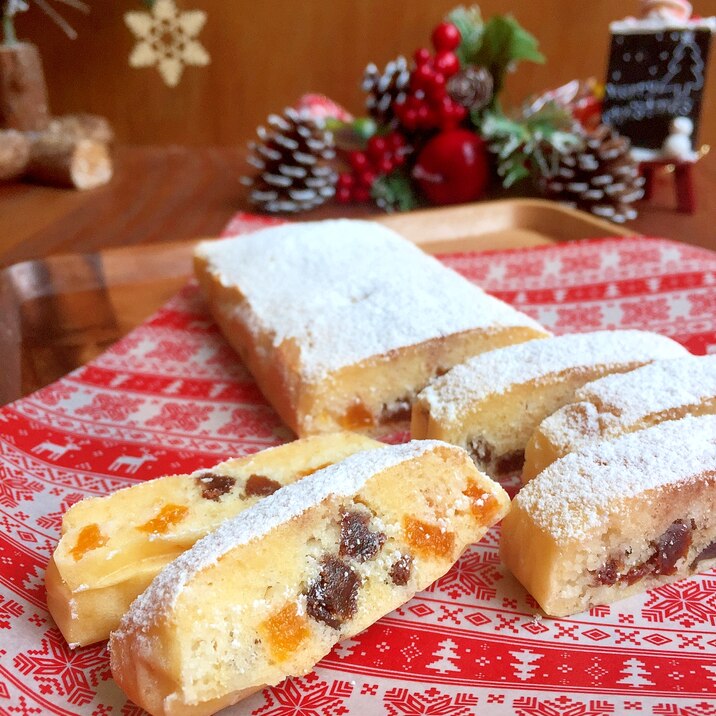 簡単に作っちゃお クリスマススイーツ シュトレン風 レシピ 作り方 By Aka Ru 楽天レシピ 簡単に作っちゃお クリスマススイーツ シュトレン風 レシピ 作り方 By Aka Ru 楽天レシピ